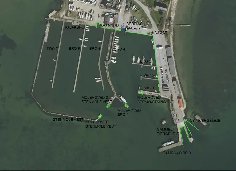 Foto af Kalvehave Havn