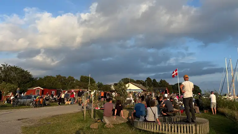 Koncert på Hårbølle Havn